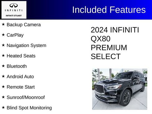 Certified 2024 INFINITI QX80 Premium Select w/ Cargo Package AWD/4WD image 3