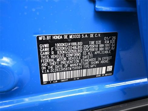 New 2026 Honda HR-V Sport image 4