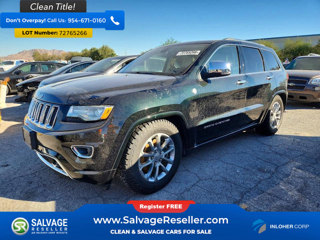 Used 2015 Jeep Grand Cherokee Overland AWD/4WD image 1