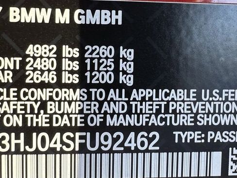 Used 2025 BMW M3 Competition w/ M Carbon Exterior Package image 44