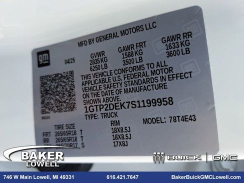 New 2025 GMC Canyon AT4 image 35