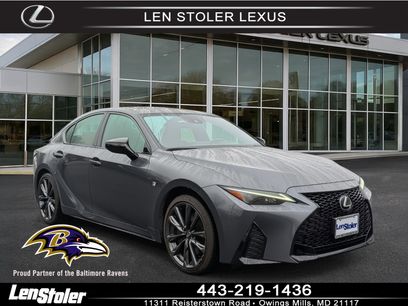 Certified 2025 Lexus IS 350 F Sport w/ Navigation Package