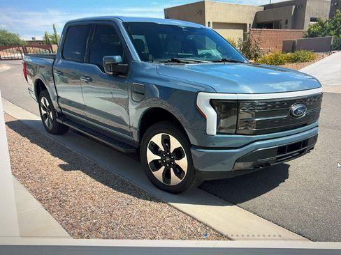 Used 2023 Ford F150 Lightning Platinum AWD/4WD image 1