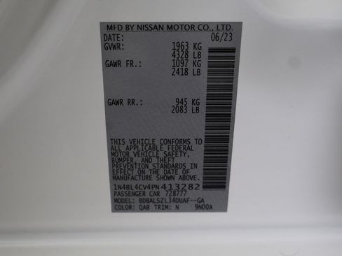 Used 2023 Nissan Altima 2.5 SR w/ SR Premium Package FWD image 49