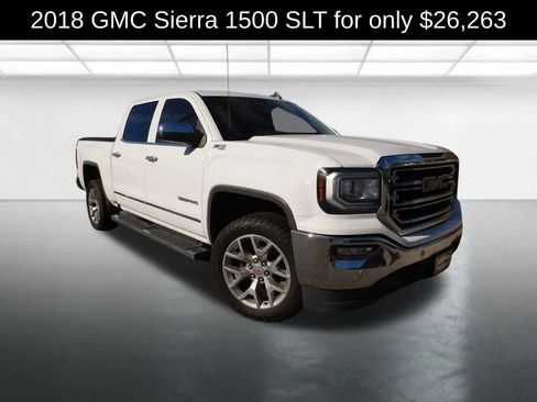 Used 2018 GMC Sierra 1500 SLT w/ SLT Premium Package image 1