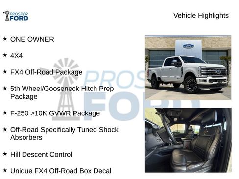 Used 2024 Ford F250 Platinum AWD/4WD image 5