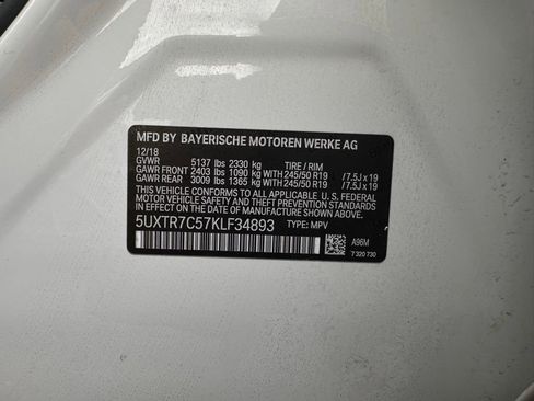 Used 2019 BMW X3 sDrive30i w/ Premium Package RWD image 37
