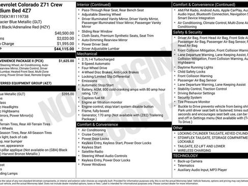 Certified 2024 Chevrolet Colorado Z71 w/ Z71 Convenience Package 2 image 25