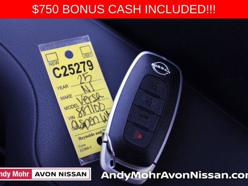 New 2025 Nissan Versa SV w/ Trunk Package image 19