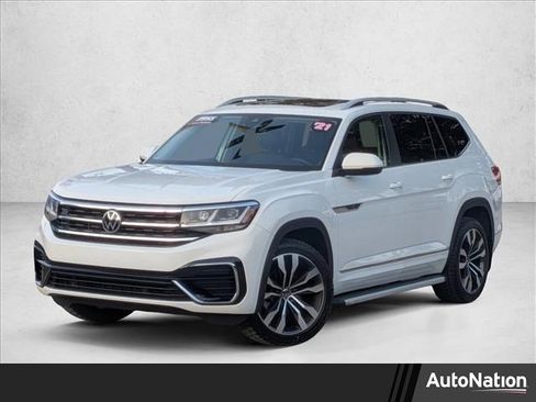 Used 2021 Volkswagen Atlas SEL R-Line image 1
