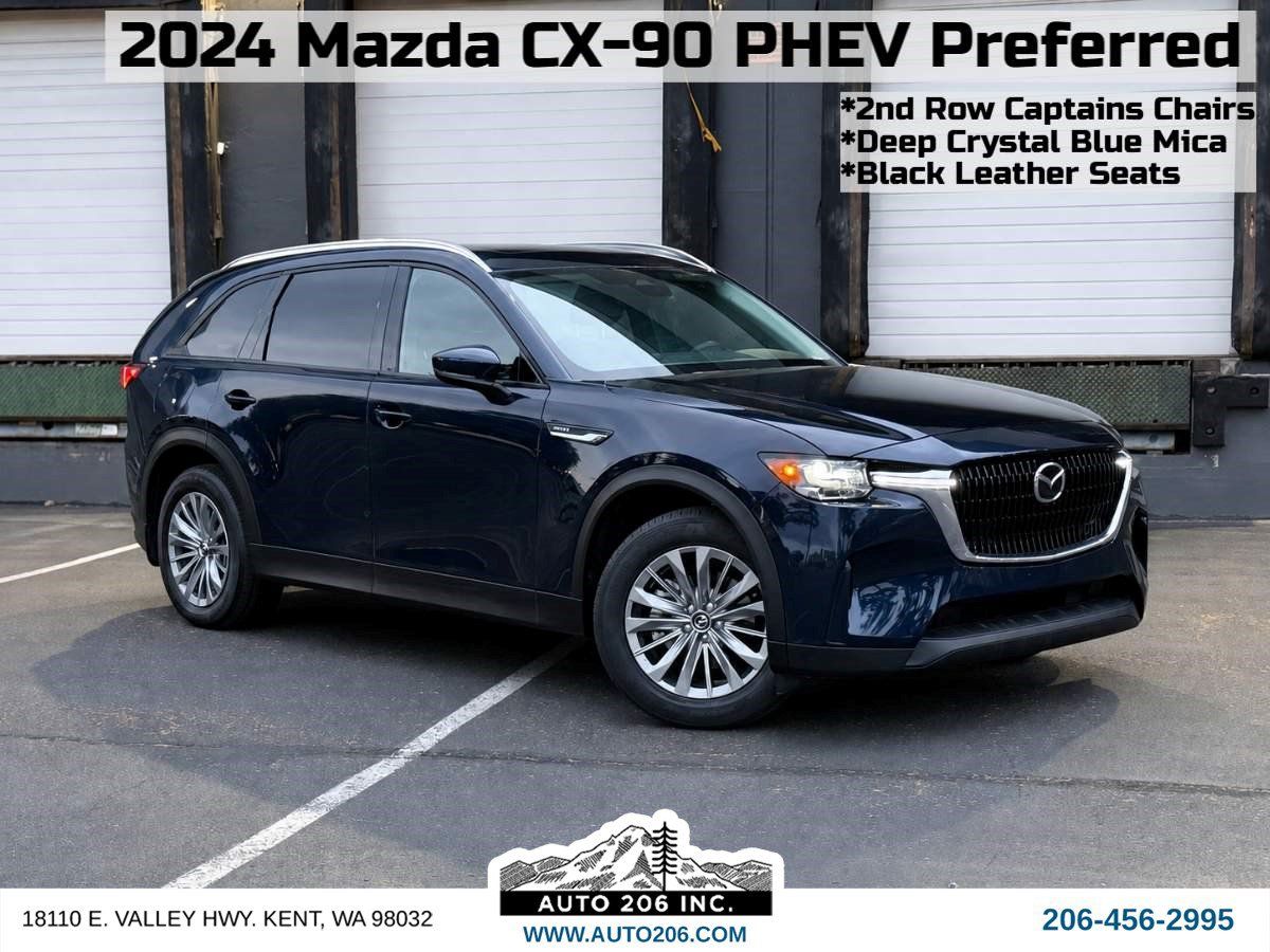Used 2024 MAZDA CX-90 Plug-In Hybrid w/ Preferred AWD/4WD image 1