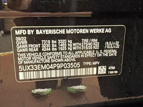 Used 2023 BMW X7 M60i w/ Executive Package AWD/4WD image 19