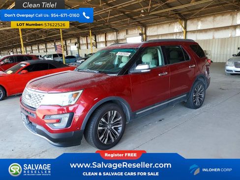 Used 2017 Ford Explorer Platinum AWD/4WD image 1