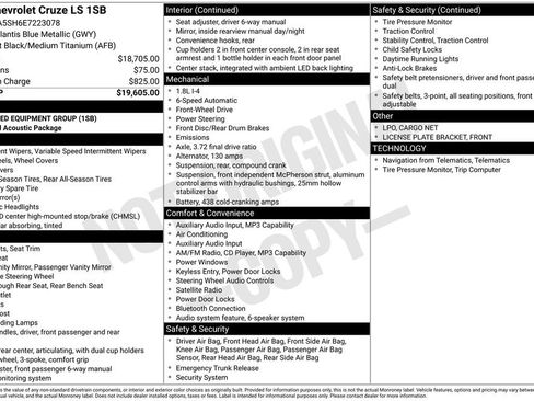 Used 2014 Chevrolet Cruze LS image 2