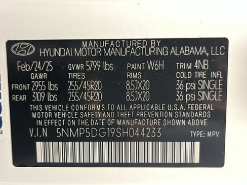Used 2025 Hyundai Santa Fe Calligraphy AWD/4WD image 28