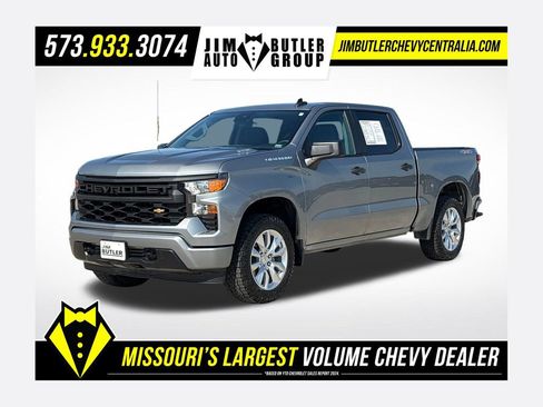 Used 2024 Chevrolet Silverado 1500 Custom AWD/4WD image 1