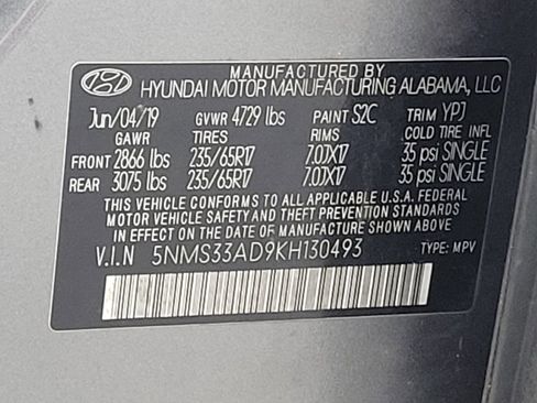 Used 2019 Hyundai Santa Fe SEL FWD image 33