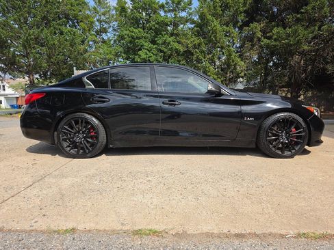 Used 2016 INFINITI Q50 Red Sport 400 AWD/4WD image 5