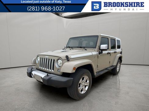 Used 2017 Jeep Wrangler Unlimited Sahara w/ Quick Order Package 24E Chief image 1