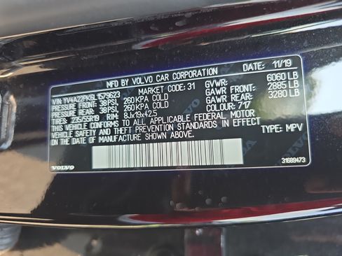 Used 2020 Volvo XC90 T6 Momentum AWD/4WD image 35