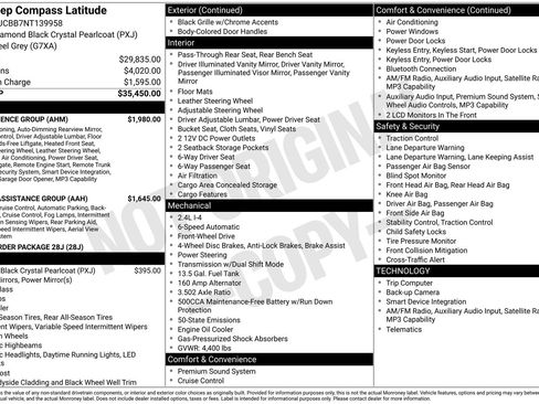 Used 2022 Jeep Compass Latitude w/ Convenience Group FWD image 35
