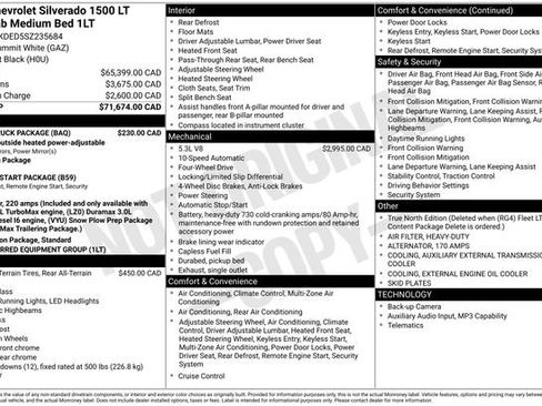 Used 2025 Chevrolet Silverado 1500 LT w/ Work Truck Package image 13