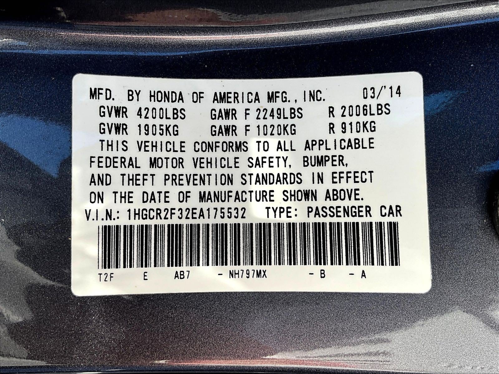 Used 2014 Honda Accord LX image 18