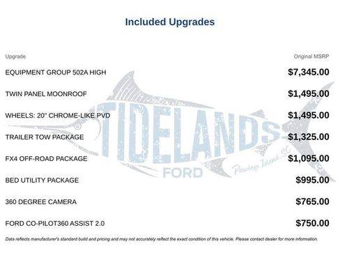 Used 2022 Ford F150 Lariat w/ Equipment Group 502A High image 2