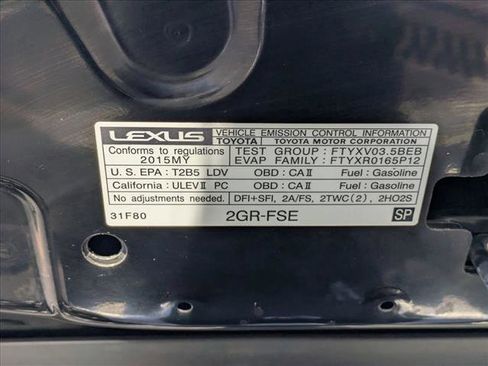 Used 2015 Lexus RC 350 w/ F Sport w/Summer Tires image 23