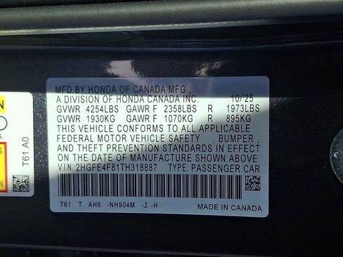 New 2026 Honda Civic Sport image 11