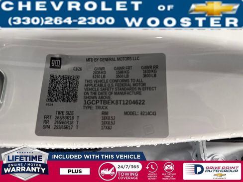 New 2026 Chevrolet Colorado W/T image 35