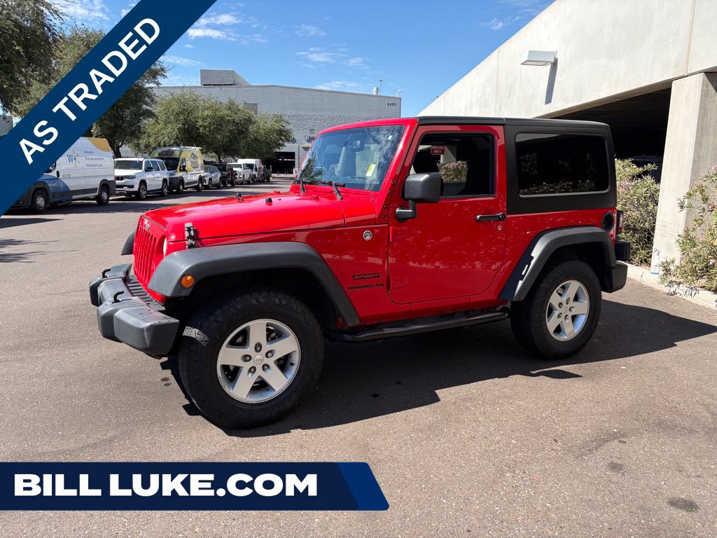 Used 2015 Jeep Wrangler Sport w/ Quick Order Package 24S AWD/4WD image 1