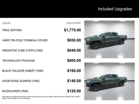 Used 2021 Toyota Tacoma SR5 w/ Trail Edition AWD/4WD image 7