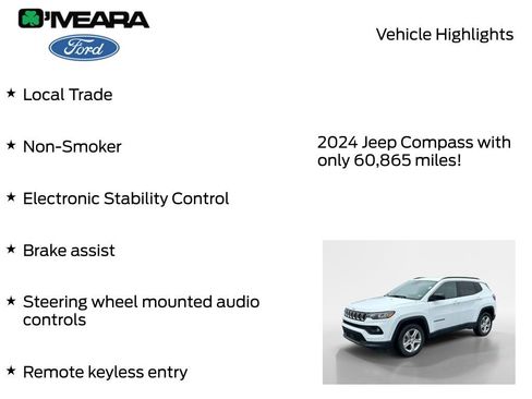 Used 2024 Jeep Compass Latitude w/ Altitude Special Edition AWD/4WD image 7