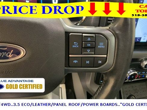 Certified 2023 Ford F150 Lariat w/ Equipment Group 502A High image 39