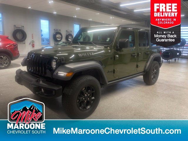 Used 2021 Jeep Wrangler Unlimited Sport AWD/4WD image 1