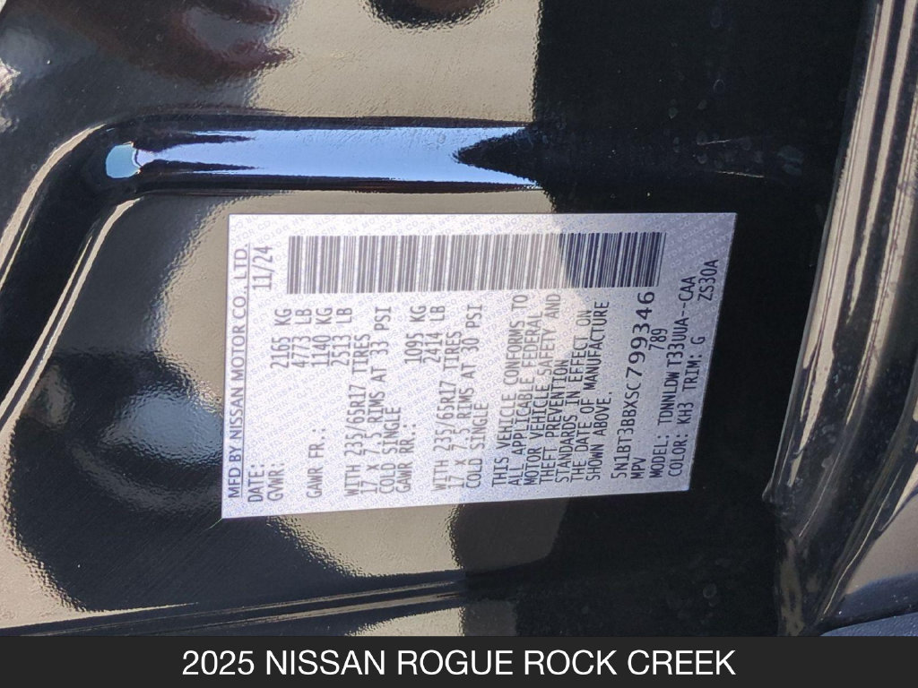 Certified 2025 Nissan Rogue SV w/ Rock Creek Premium Package AWD/4WD image 24
