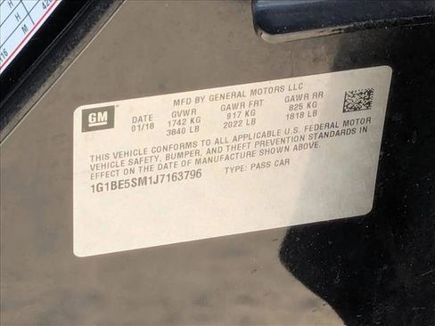 Used 2018 Chevrolet Cruze LT w/ LT Fleet Convenience Package image 22