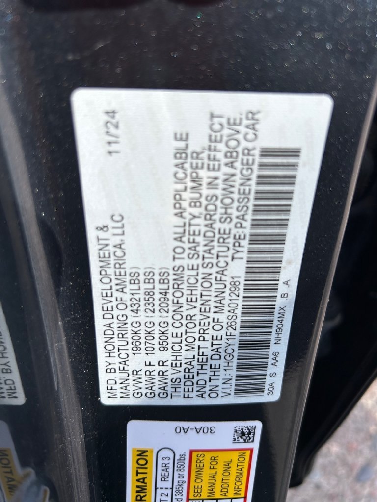 Used 2025 Honda Accord LX image 28