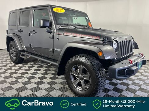 Used 2017 Jeep Wrangler Unlimited Rubicon AWD/4WD image 1