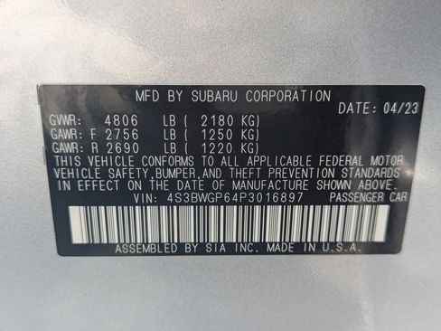 Used 2023 Subaru Legacy Touring XT AWD/4WD image 29