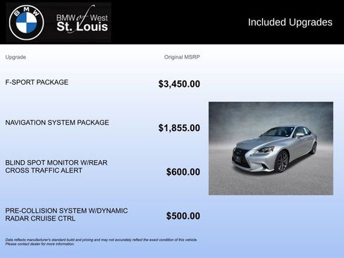 Used 2015 Lexus IS 350 AWD w/ F-Sport Package image 20
