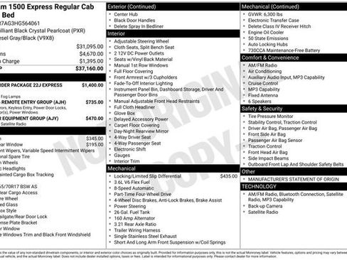 Used 2017 RAM 1500 Express AWD/4WD image 3