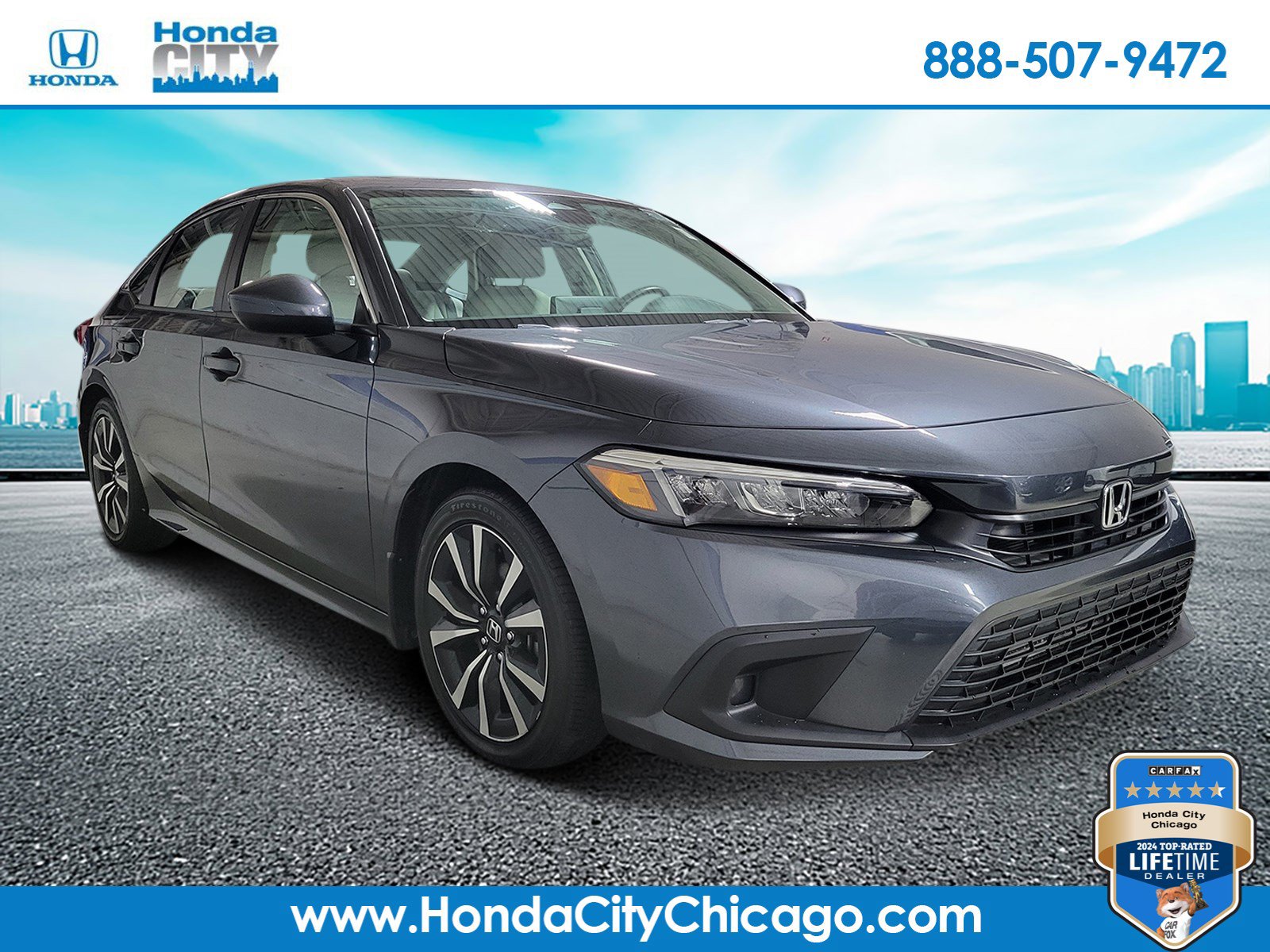 Used 2024 Honda Civic EX image 1