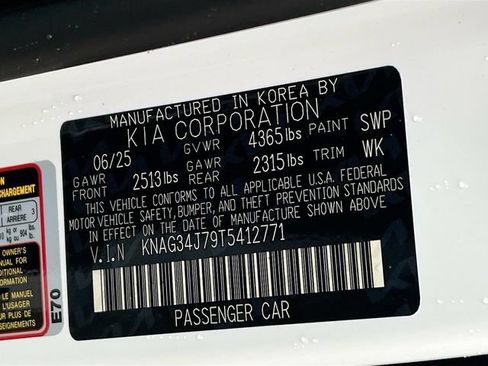 New 2026 Kia K5 EX FWD image 34