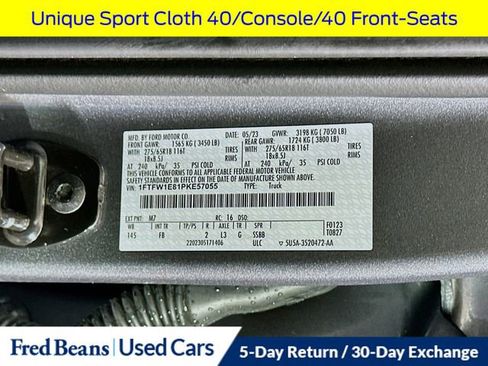 Certified 2023 Ford F150 XLT w/ Equipment Group 302A High image 37