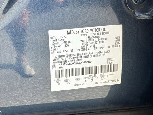 Used 2020 Ford Explorer ST w/ ST Street Pack AWD/4WD image 38