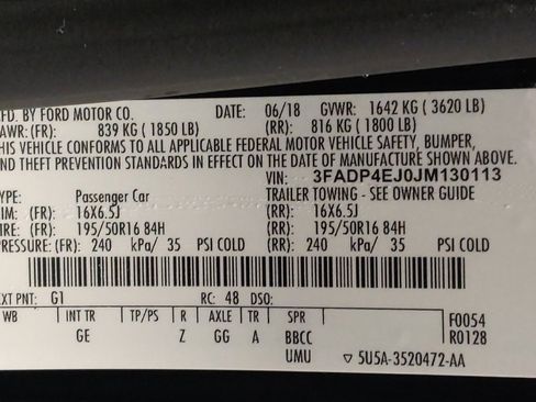 Used 2018 Ford Fiesta SE w/ Equipment Group 201A image 32