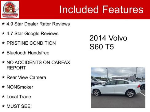 Used 2014 Volvo S60 T5 image 5