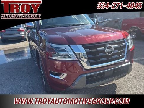 Used 2021 Nissan Armada Platinum w/ Captain's Chairs Package image 8